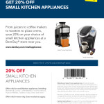 Best Buy Small Appliance Coupon