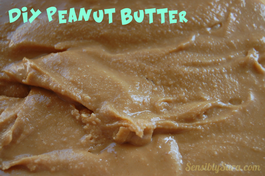 DIY Peanut Butter | SensiblySara.com