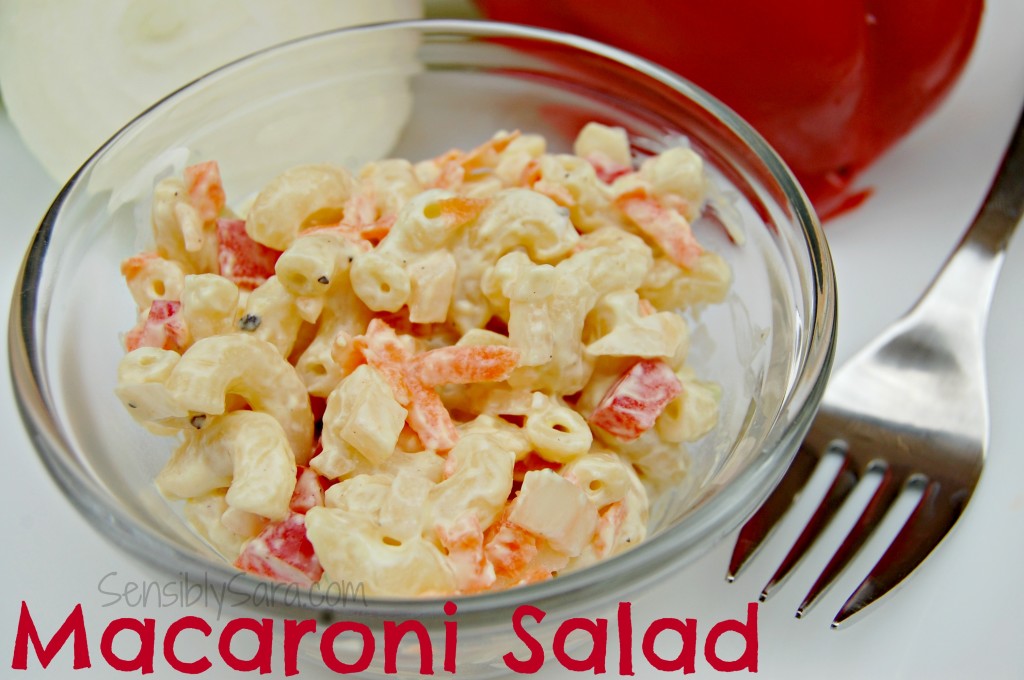 Macaroni Salad | SensiblySara.com