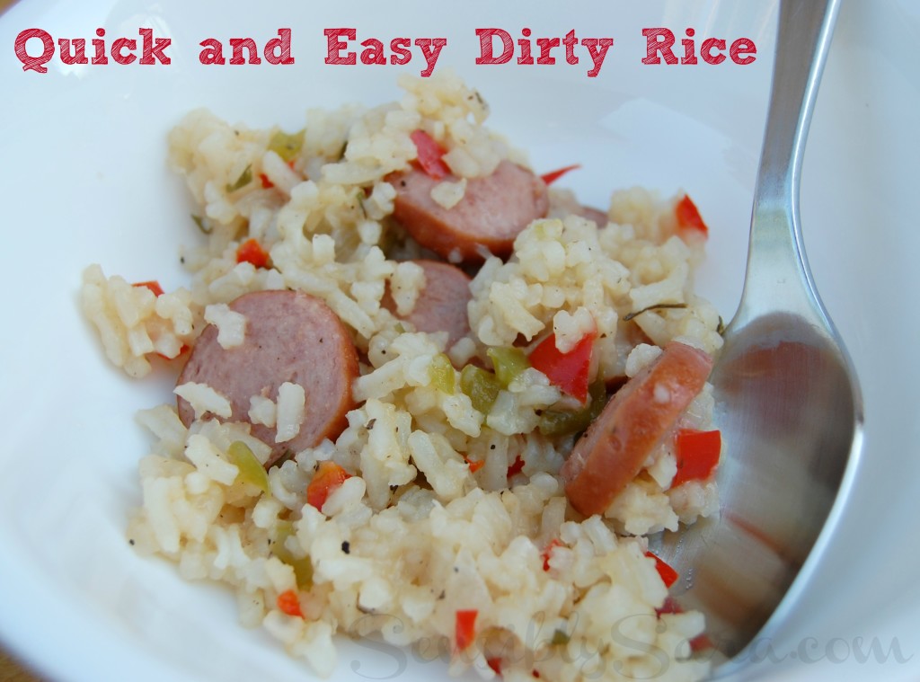 Quick and Easy Dirty Rice | SensiblySara.com