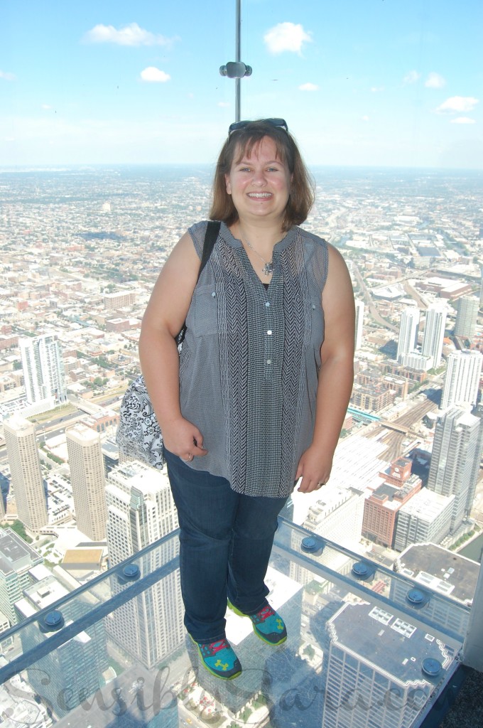 Sara on the SkyDeck | SensiblySara.com