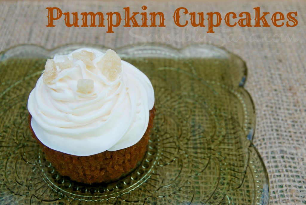 Pumpkin Cupcakes | SensiblySara.com