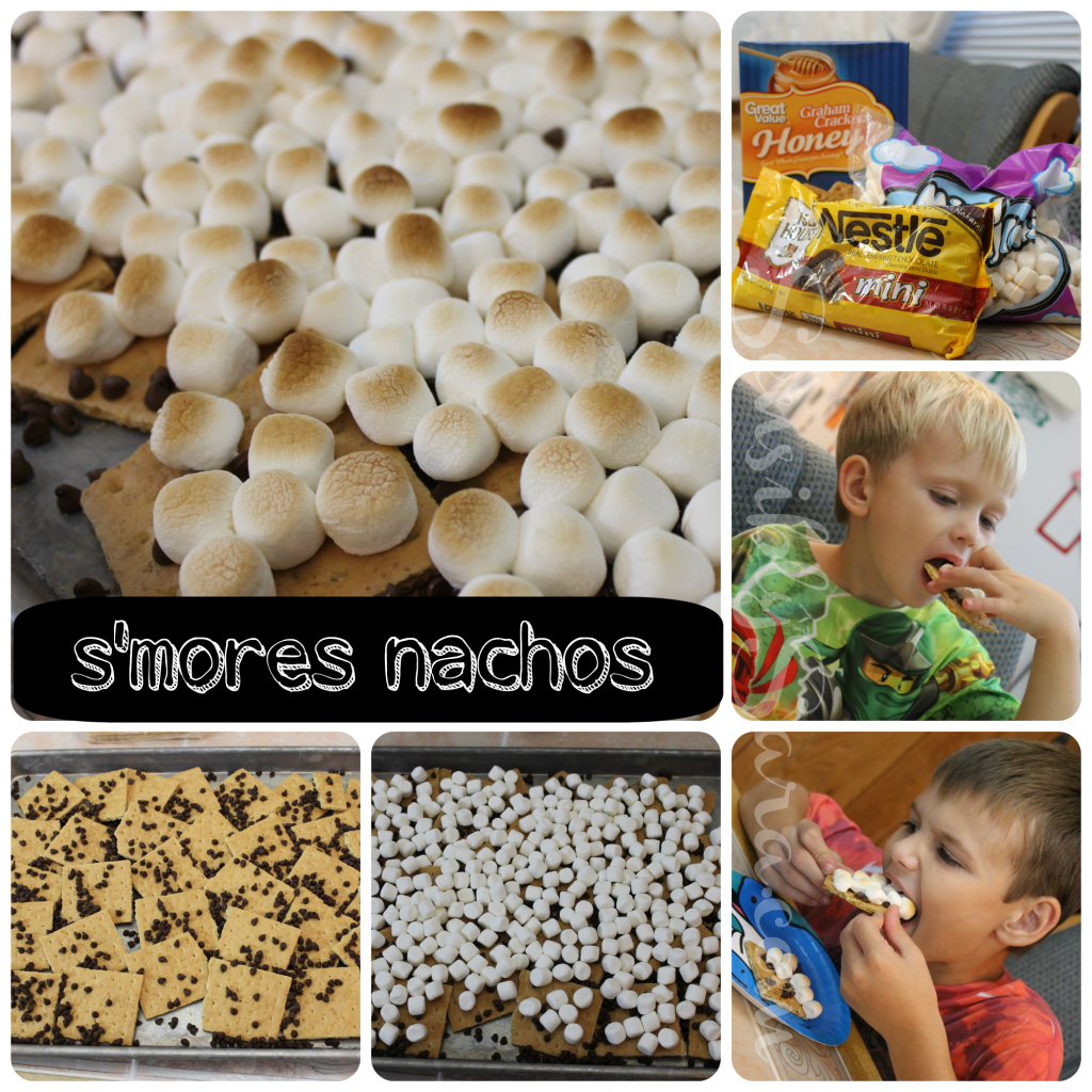 S'Mores Nachos Collage | SensiblySara.com