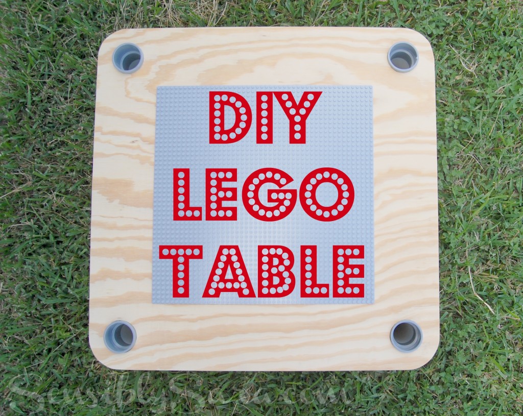 DIY Lego Table | SensiblySara.com