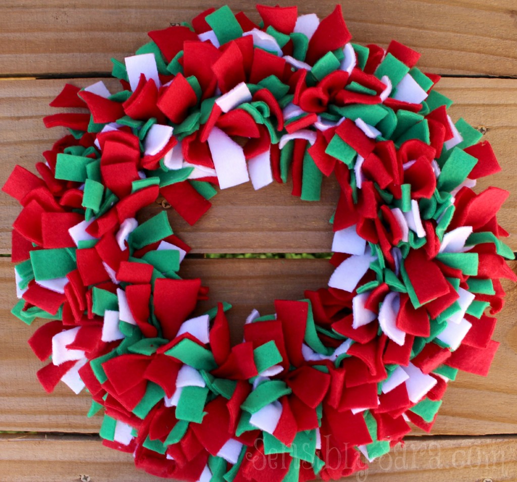 Cozy Fleece Wreath