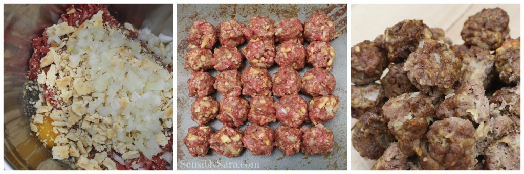 Baked Meatball Recipe | SensiblySara.com