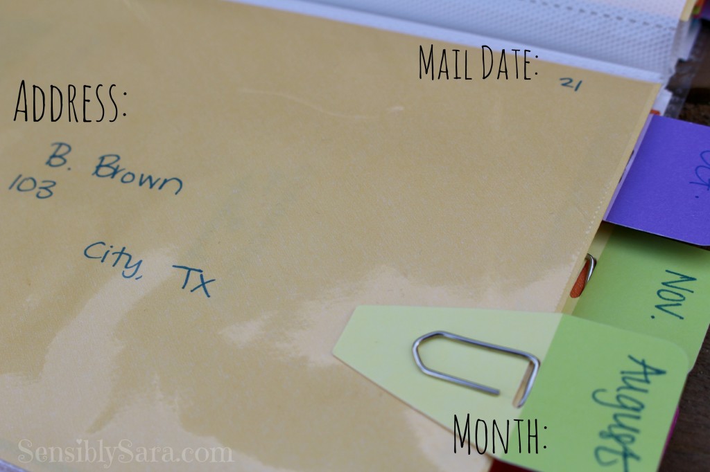 How I Organize #ValueCards #shop | SensiblySara.com