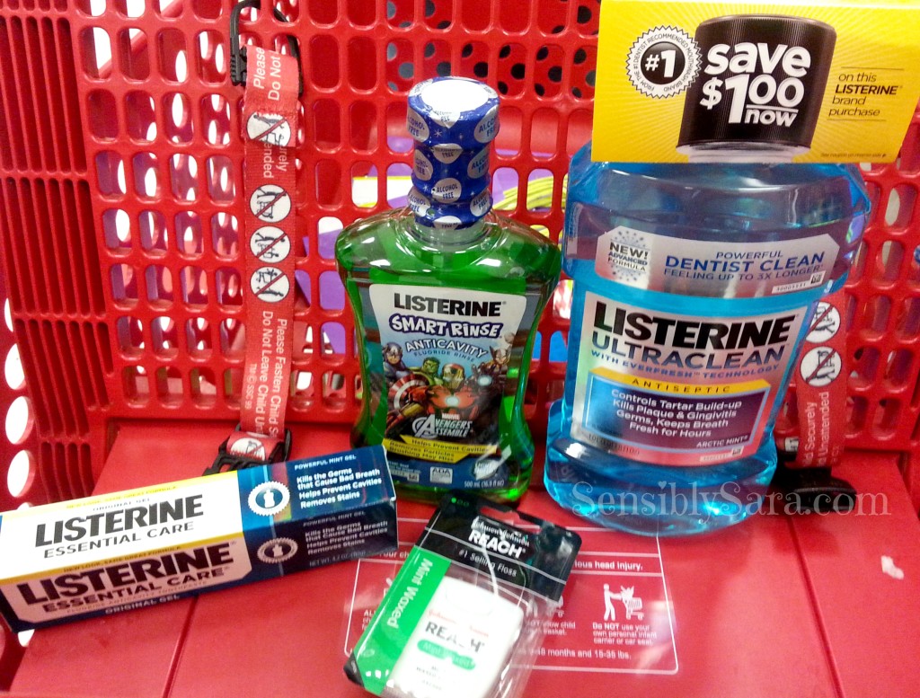 Listerine Products at Target | SensiblySara.com