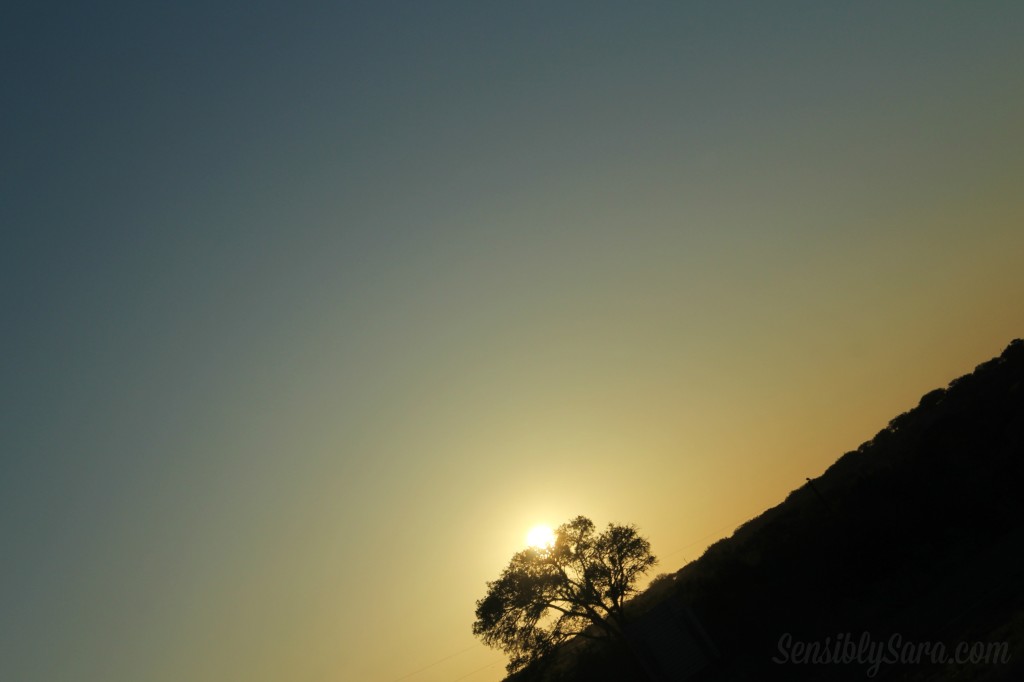 Sunrise over the Texas Hill Country | SensiblySara.com