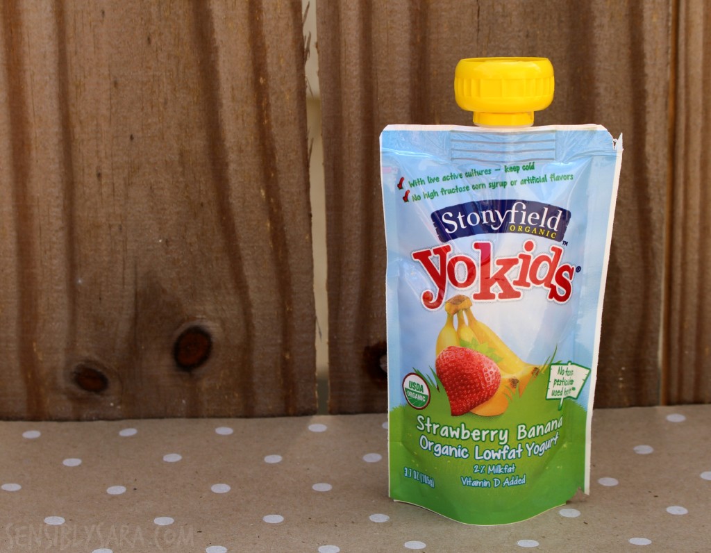 Stonyfield YoKids Organic Yogurt | SensiblySara.com