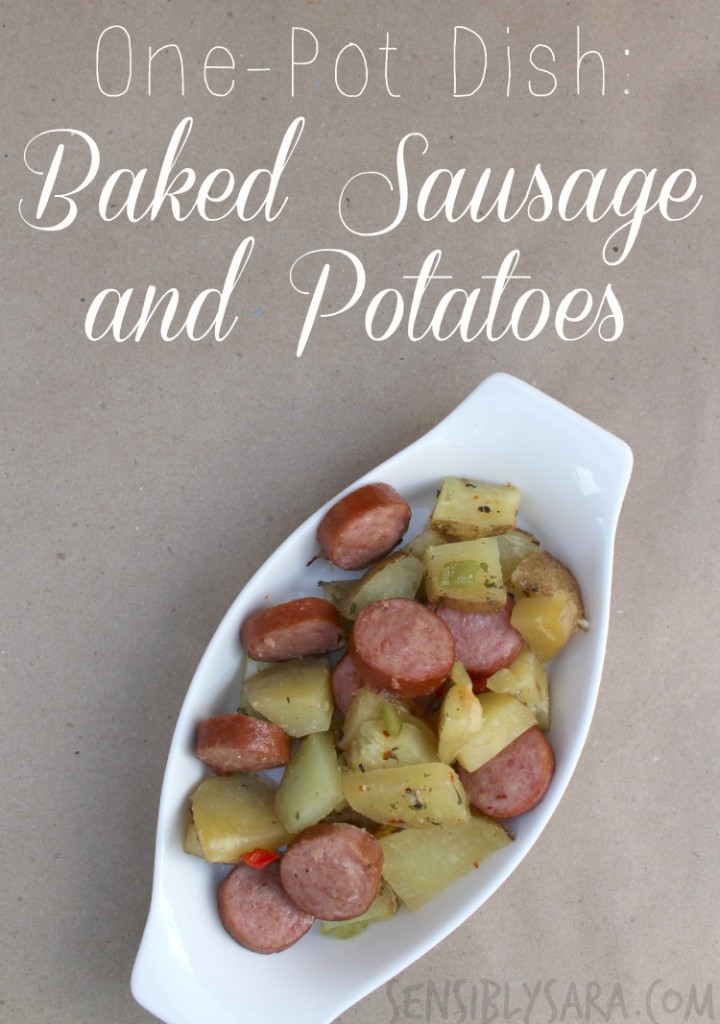 Baked Sausage and Potatoes Recipe | SensiblySara.com