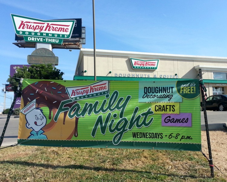 Krispy Kreme Family Night | SensiblySara.com