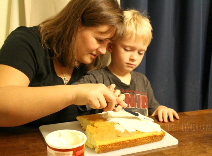 Kids in the Kitchen: Cake Decorating | SensiblySara.com
