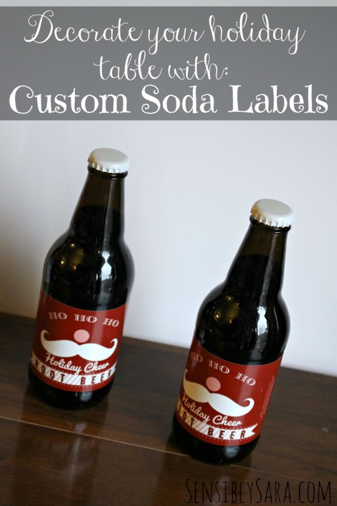Custom Soda Labels | SensiblySara.com