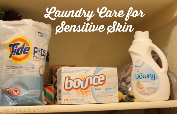Laundry Care for Sensitive Skin | SensiblySara.com