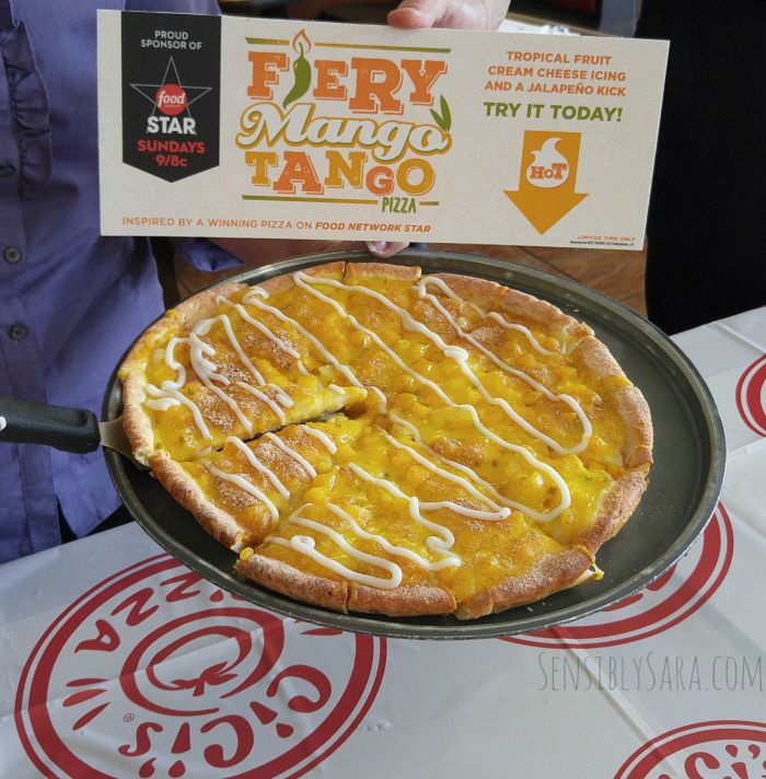 CiCi's Pizza Fiery Mango Tango Pizza | SensiblySara.com