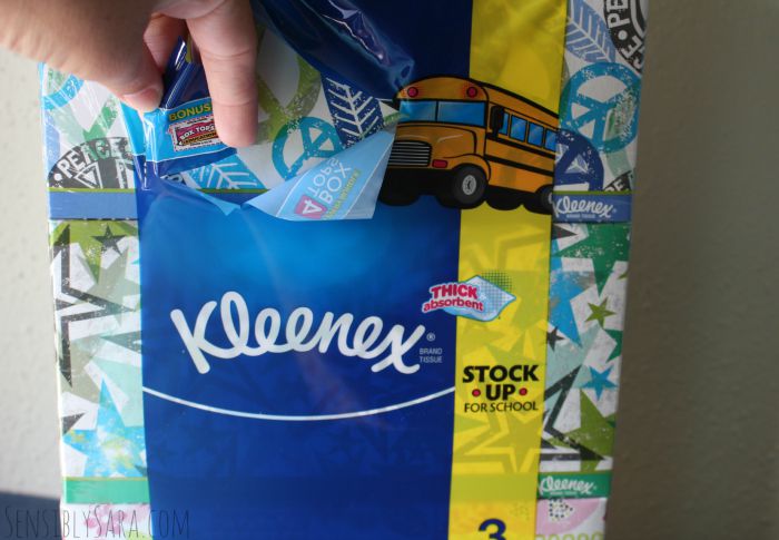 Box Tops on Kleenex | SensiblySara.com