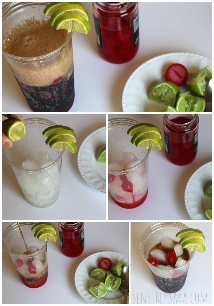Cherry Lime Coke Recipe | SensiblySara.com