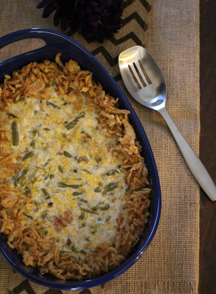 Loaded Green Bean Casserole