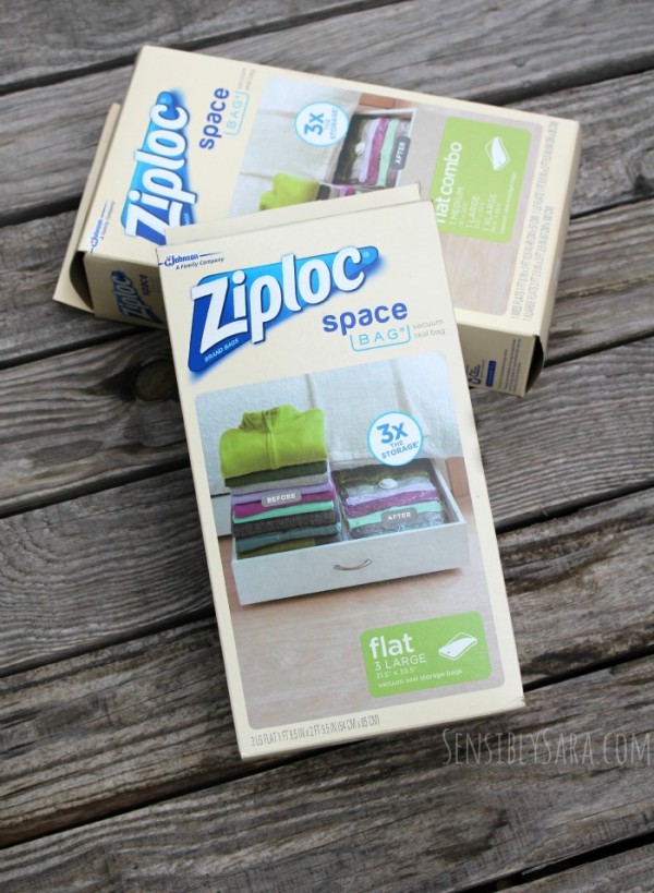 Make Space for More with Ziploc® Space Bags® [AD] ZiplocSavesSpace