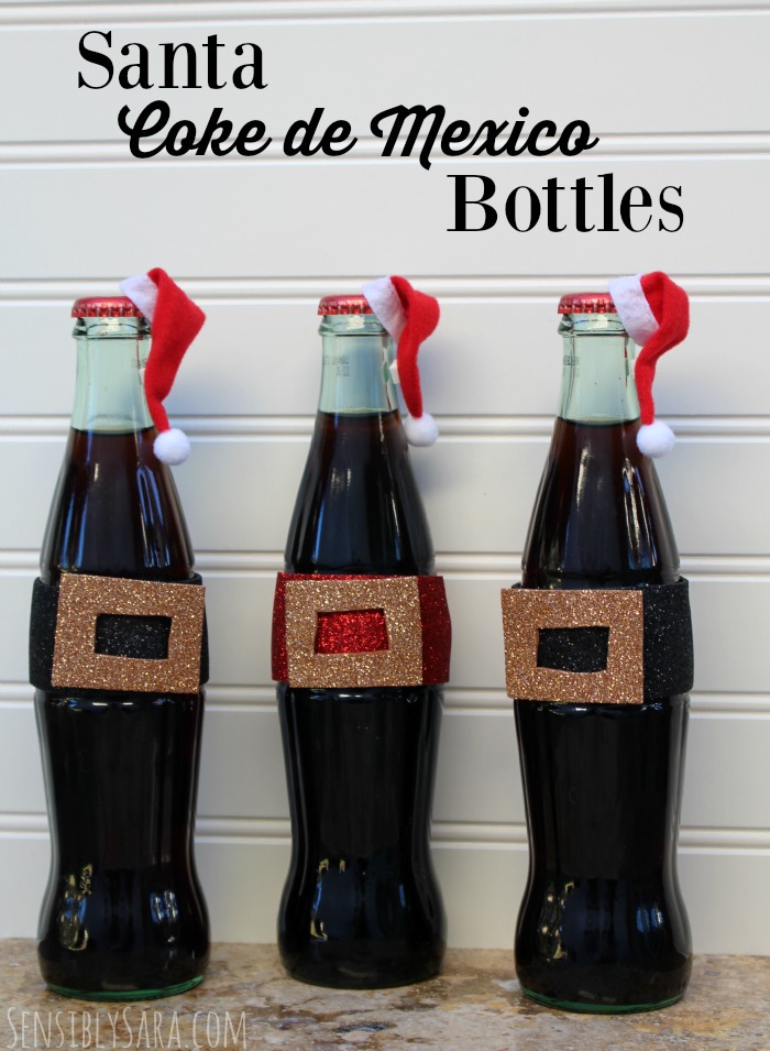 Santa Coke de Mexico Bottles | SensiblySara.com