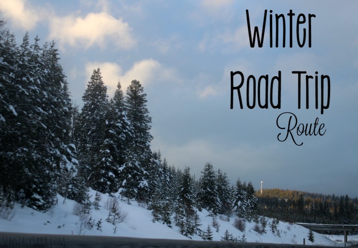 Our Winter Road Trip Route | SensiblySara.com