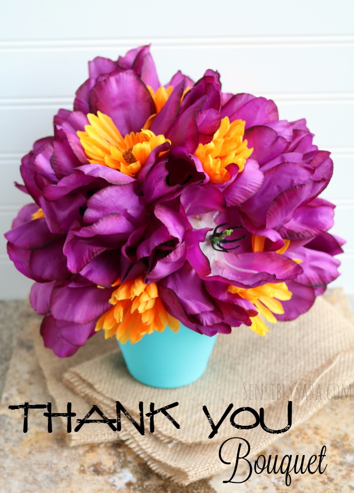 Thank You Bouquet | SensiblySara.com
