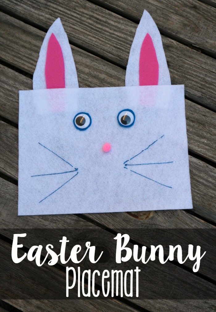 Easter Bunny Placemats | SensiblySara.com