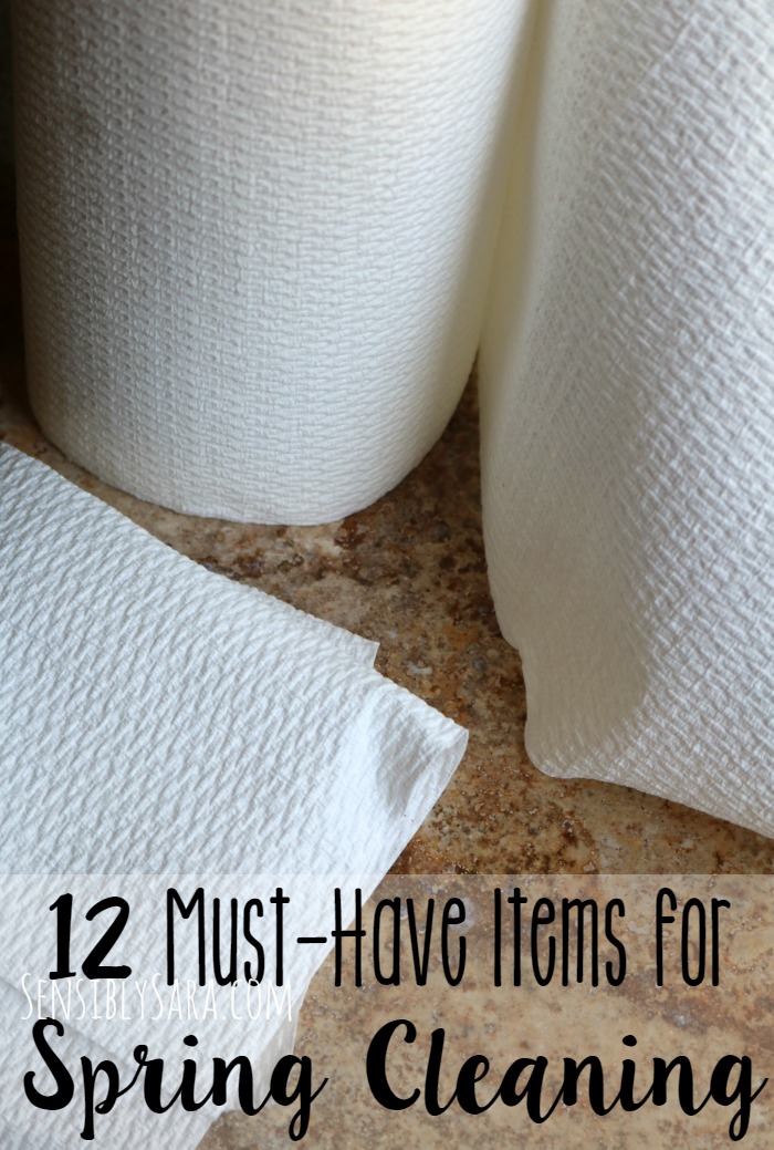 Must-Have Items for Spring Cleaning | SensiblySara.com