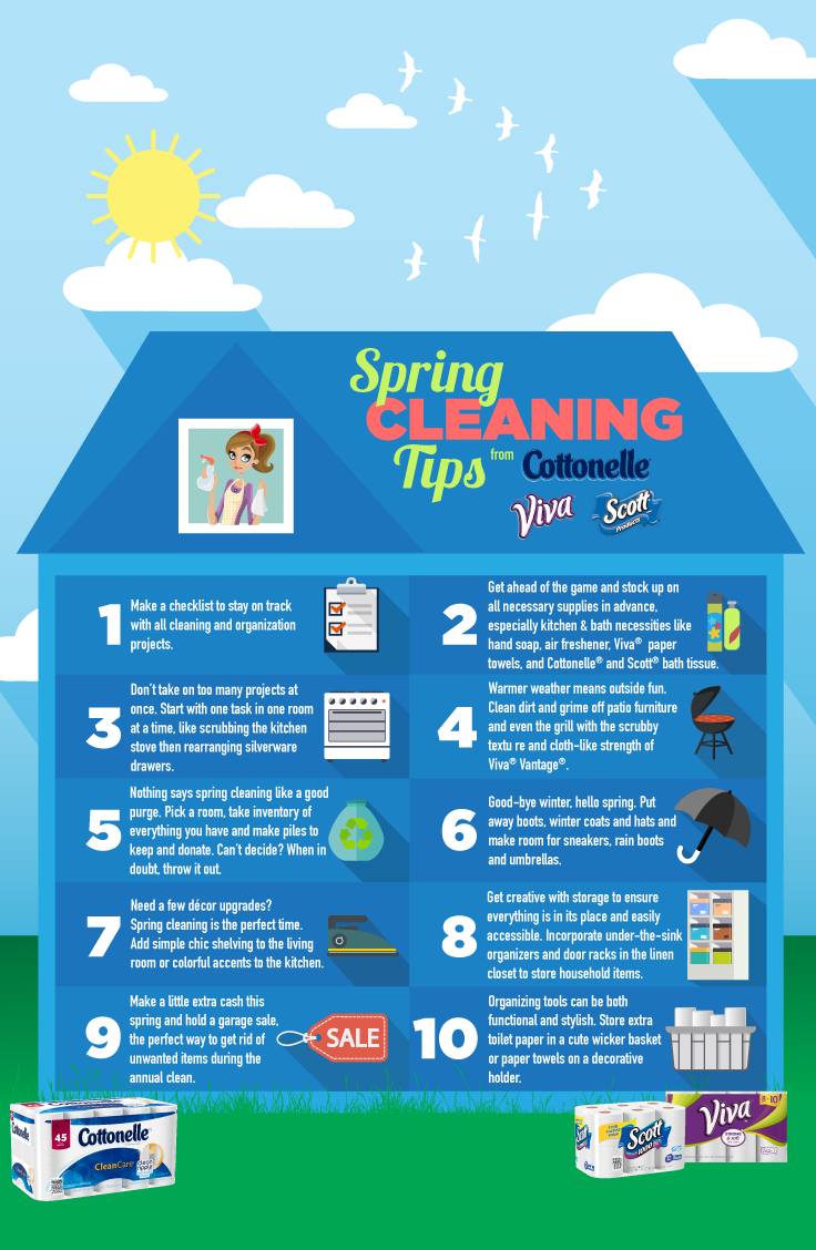 spring clean up ads