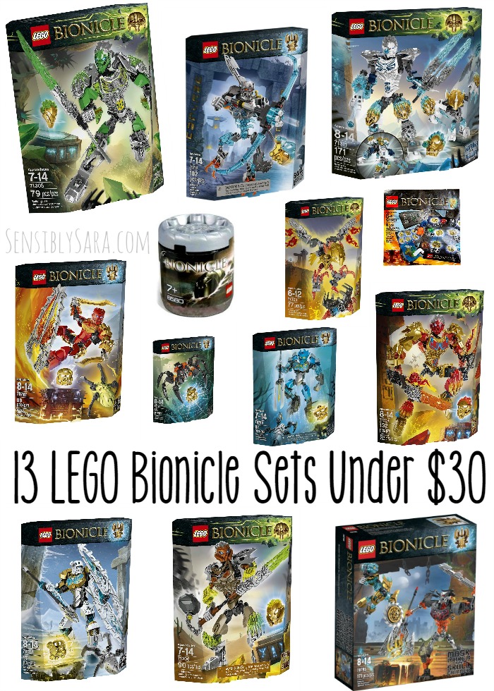 all lego bionicle sets