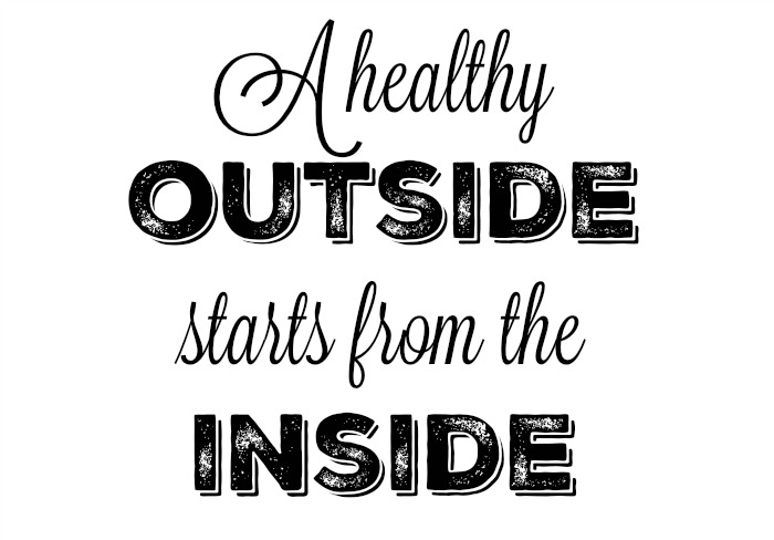 Healthy Outside Quote