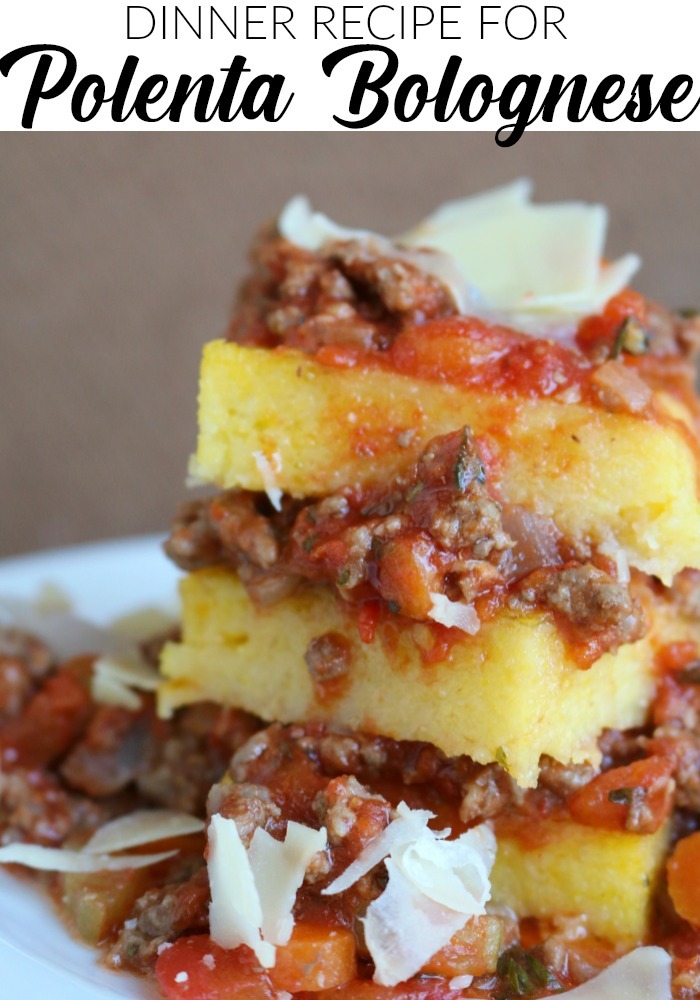 Crispy Polenta Bolognese Recipe