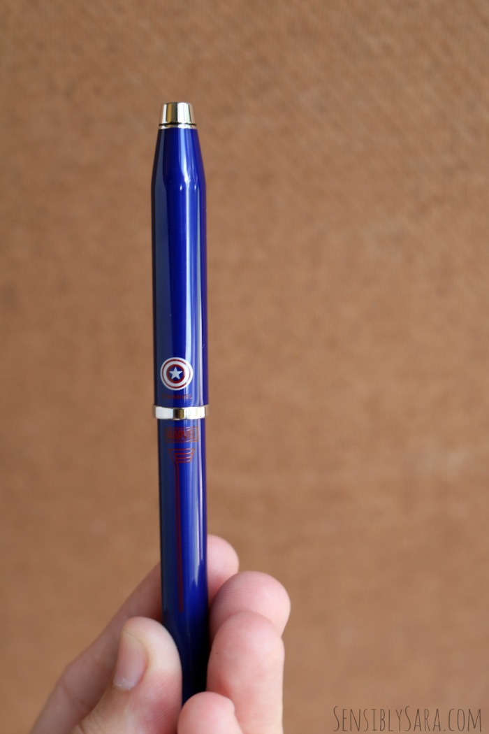 Captain America CROSS Marvel Pen | SensiblySara.com