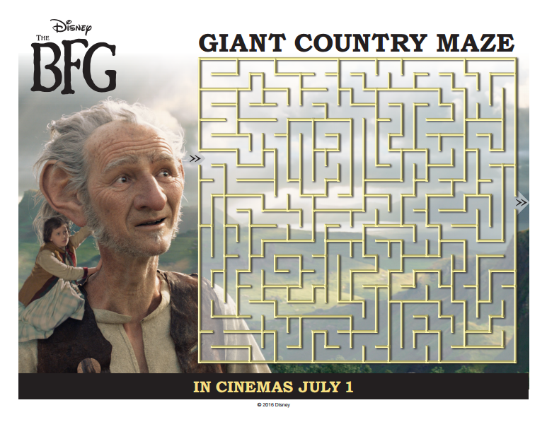 The BFG Maze