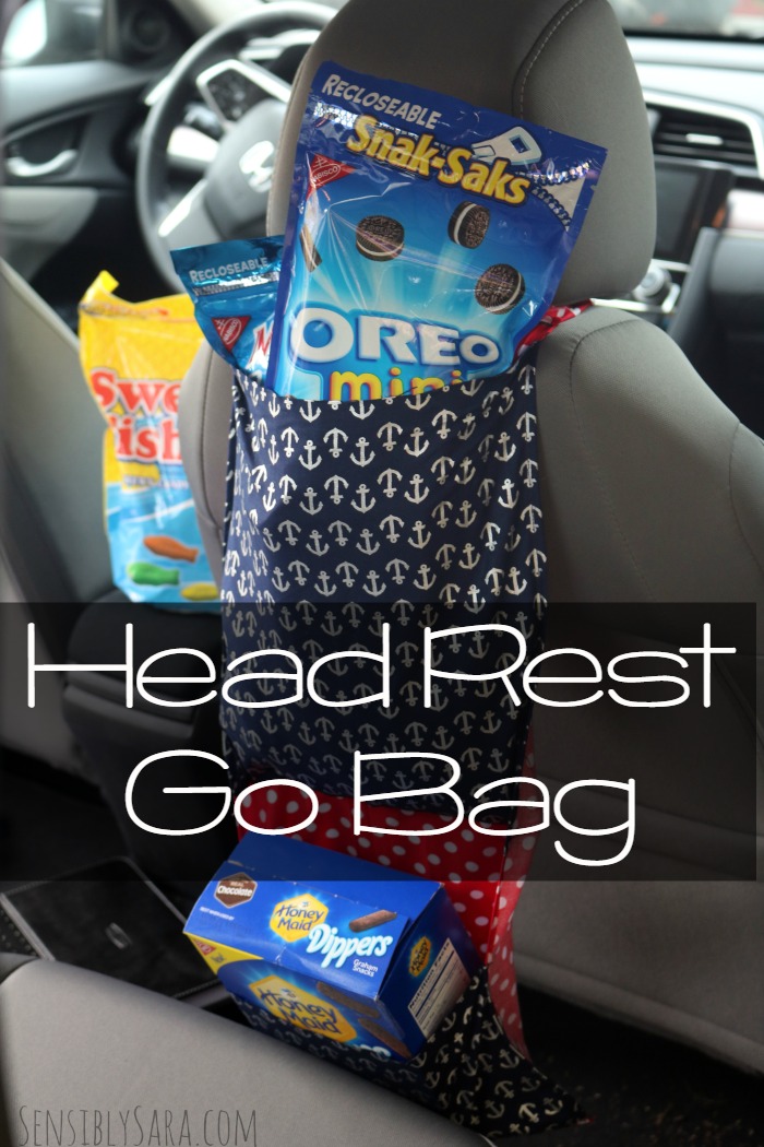 Head Rest Go Bag | SensiblySara.com