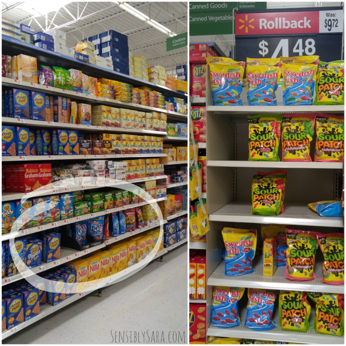 Mondelez Snacks at Walmart | SensiblySara.com