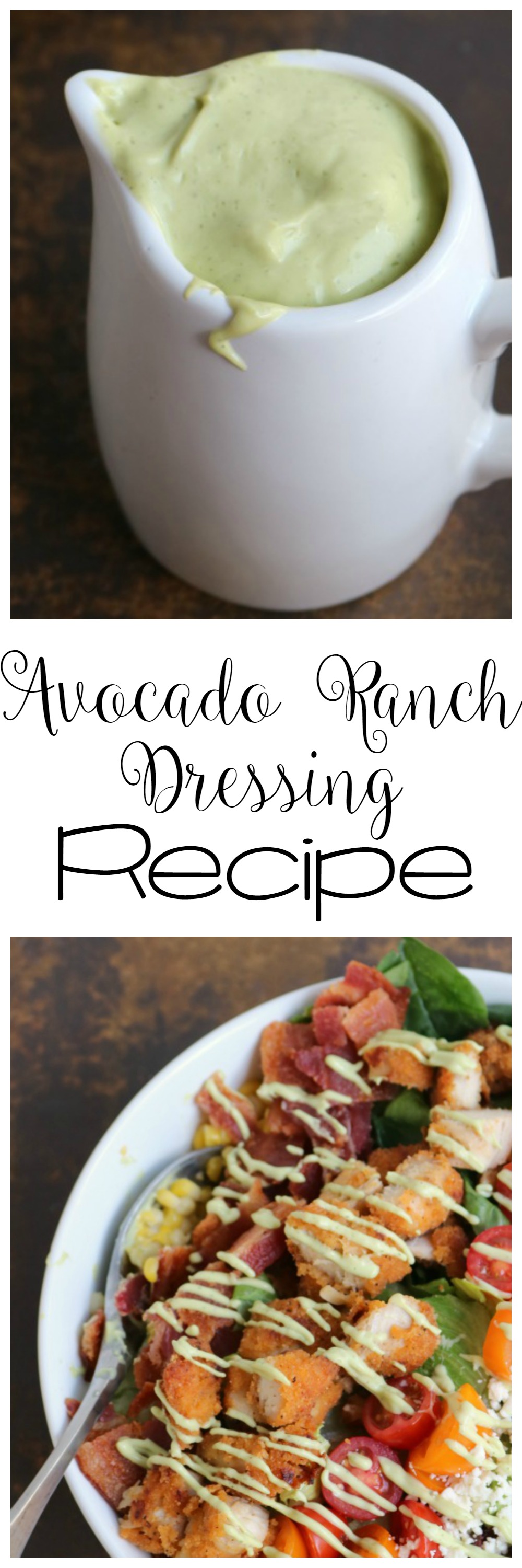 Avocado Ranch Dressing Recipe