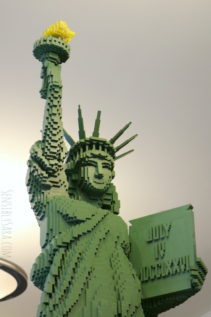 LEGO® Statue of Liberty #LEGOAmericana | SensiblySara.com