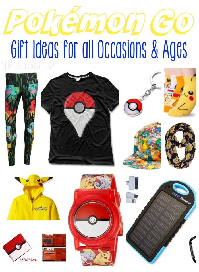 Pokemon Go Gift Ideas | SensiblySara.com