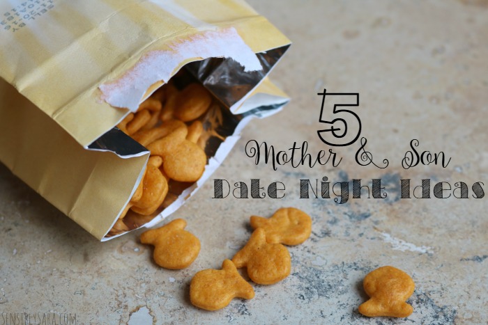 5 mother and son date night ideas | sensiblysara.com