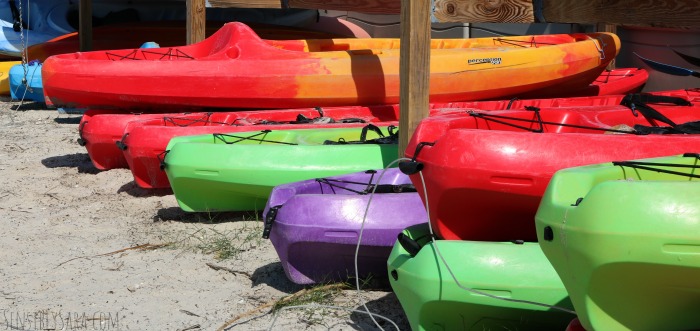 Kayaking at Hilton Head | SensiblySara.com