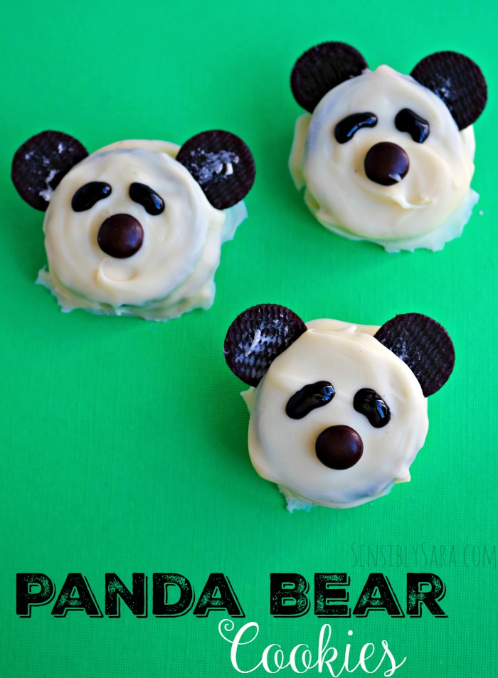 Panda Bear Cookies | SensiblySara.com