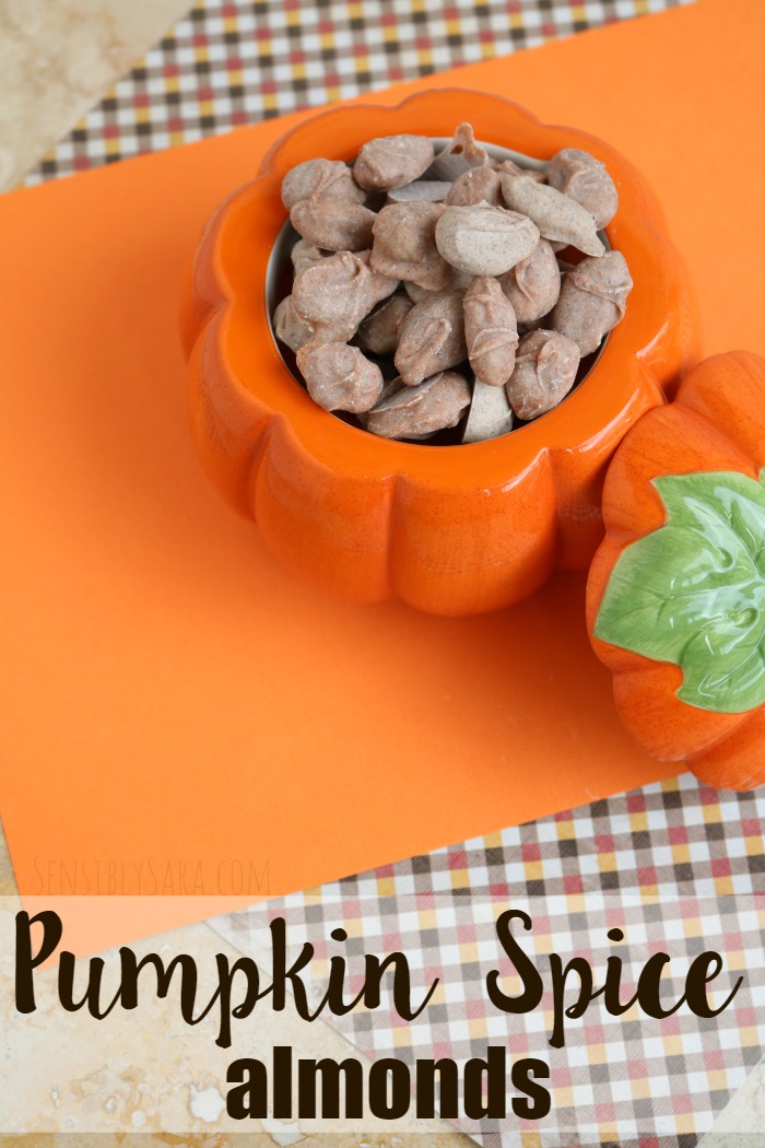 Pumpkin Spice Almonds