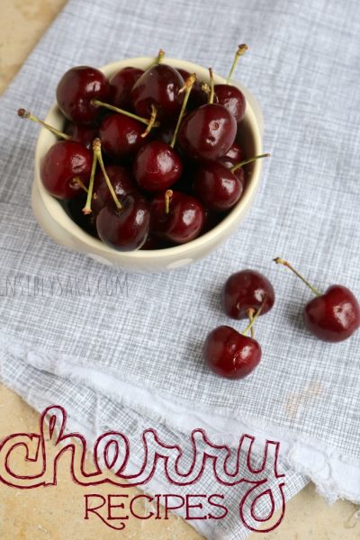 15 Cherry Recipes | SensiblySara.com