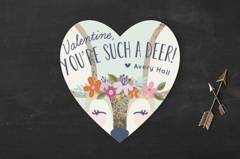 Minted.com - Such a Deer Valentine's Day Cards