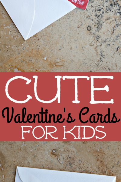 Valentines Cards for Kids | SensiblySara.com