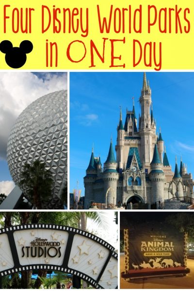 Four Disney World Parks in One Day | SensiblySara.com