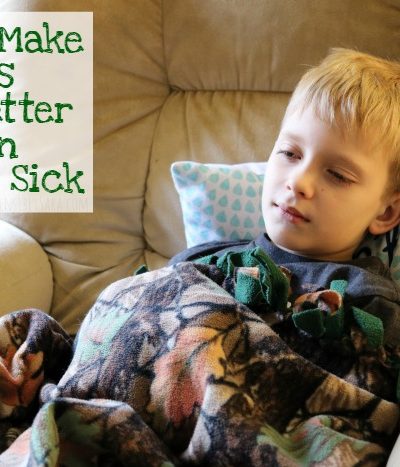How to Make Kids Feel Better When They're Sick | SensiblySara.com