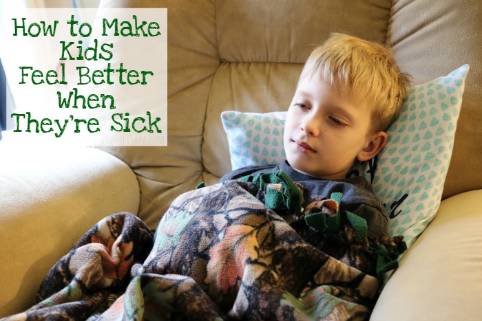 How to Make Kids Feel Better When They're Sick | SensiblySara.com